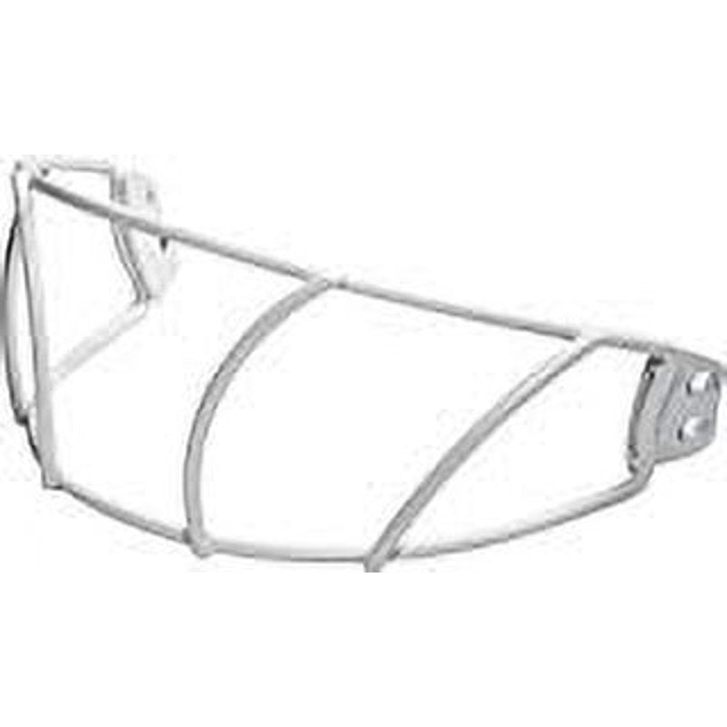 Junior Softball Batting Helmet Faceguard - White, Durable & Lightweight