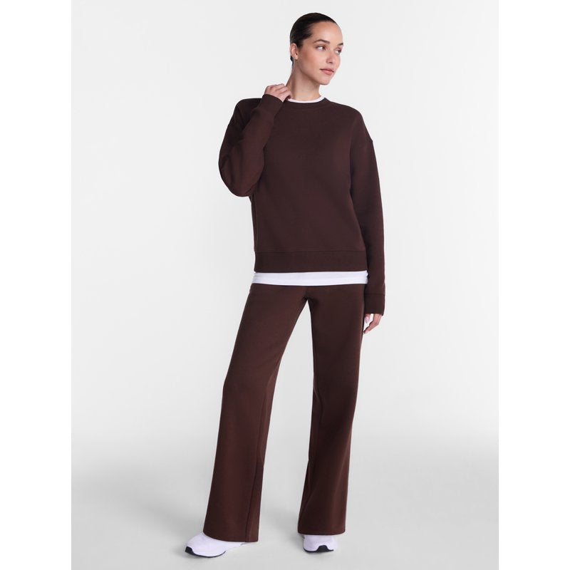 Women's Fleece Pants with Pockets - Relaxed Fit, Mid-Rise, 30-Inch Inseam