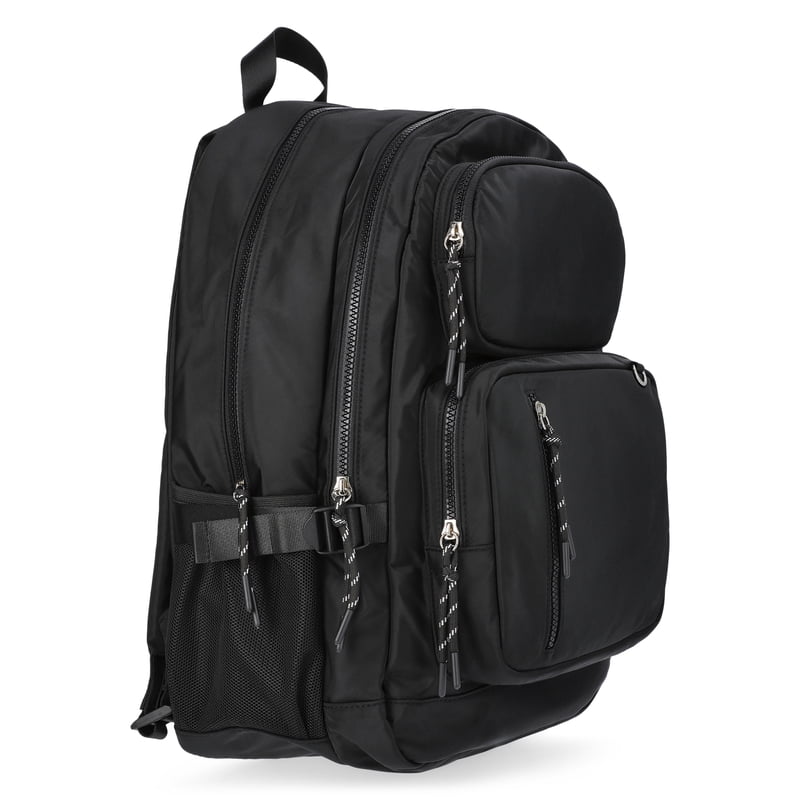 Women's Multi-Pocket Backpack with Adjustable Straps - Black, Olive, Taupe