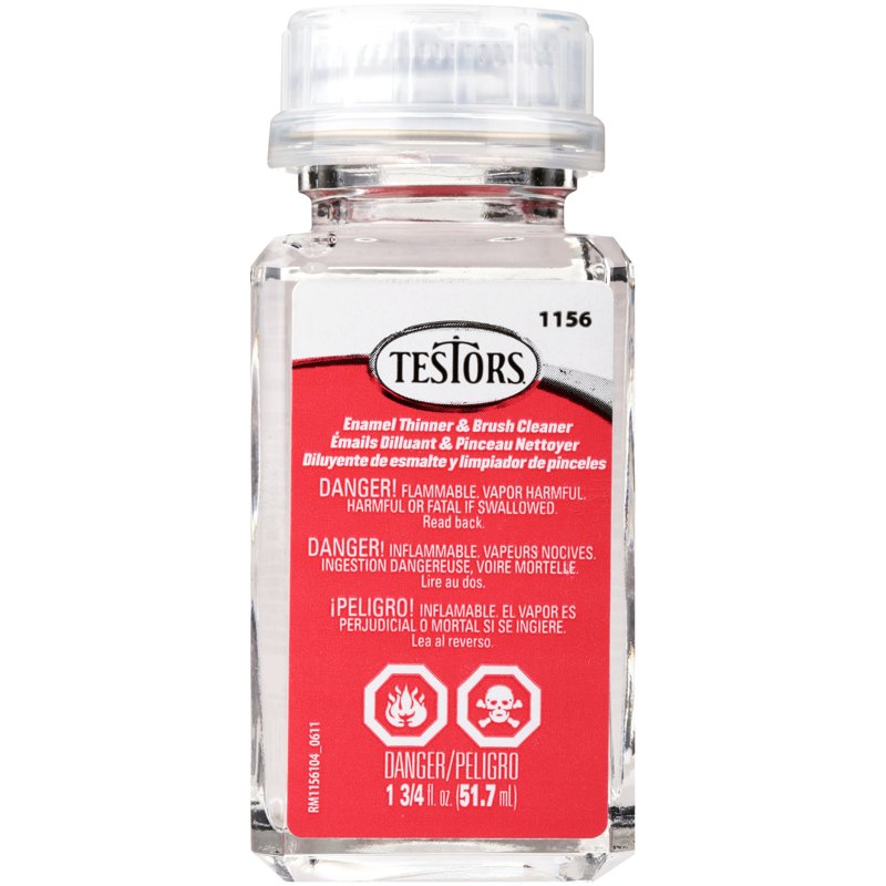 Paint Thinner for Enamel & Airbrush Use - 1.75 oz