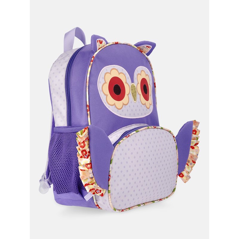 Toddler Owl Backpack with 3D Ears & Wings - Kids School & Travel Bag