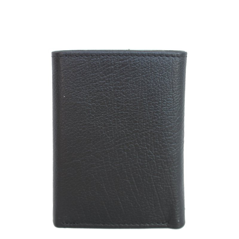 Men's RFID Protected Trifold Wallet with Genuine Leather, Multiple Colors