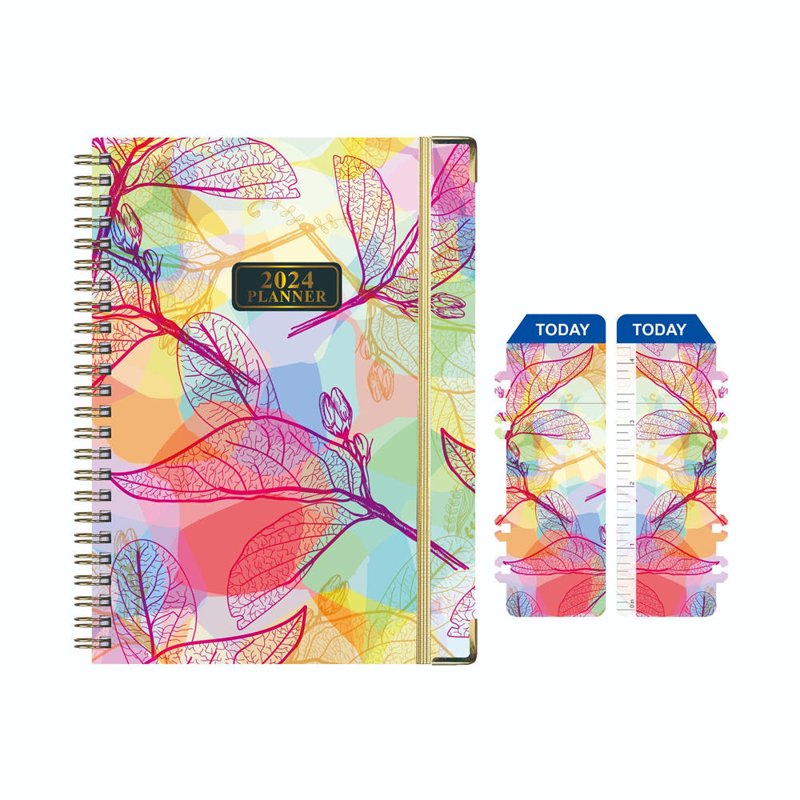 2024 Daily & Monthly Planner Notebook - Weekly Schedule Organizer for Office