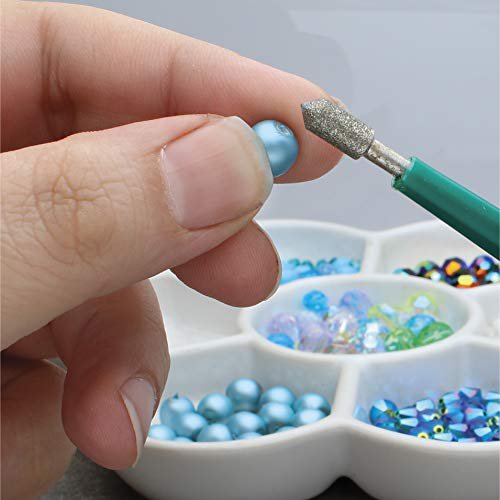 Bead Reamer Set of 4 for Jewelry Making - Stone, Glass, Ceramic Beads
