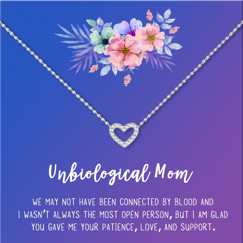 Mother's Day Jewelry Gift Set with Heart and Infinity Designs, Customizable Color & Style