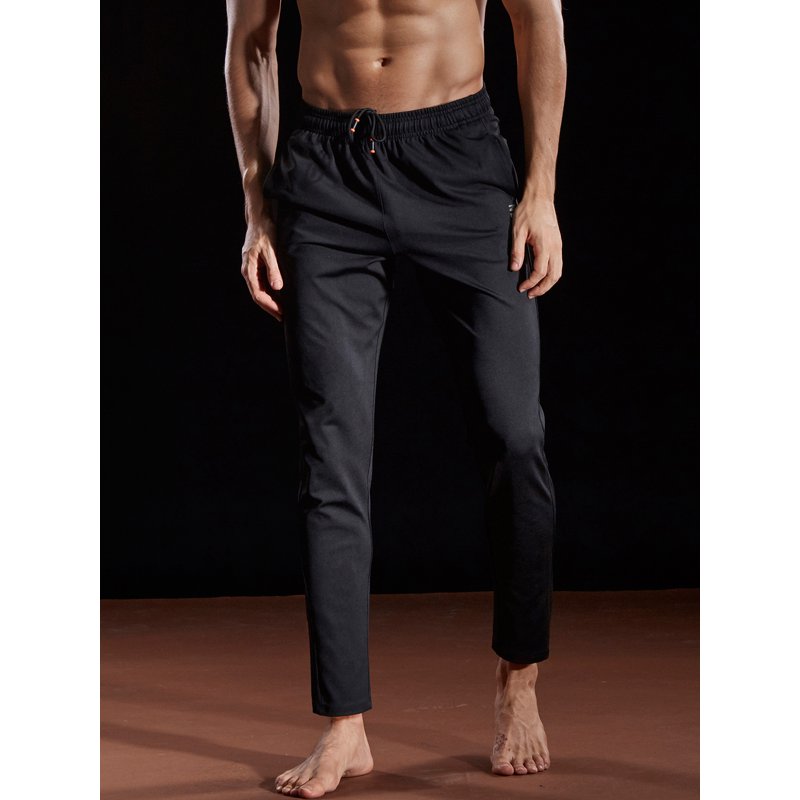 Men's Athletic Sweatpants with Pockets - Relaxed Fit, Quick-Drying, 4-Way Stretch