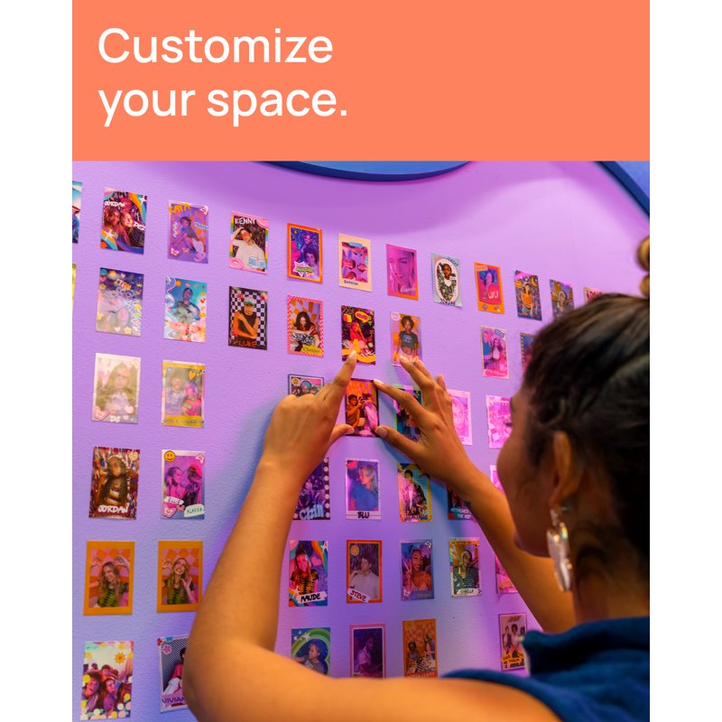 Canon ZINK Photo Sticker Paper Pack 100 Sheets - Printable Peel & Stick Photos
