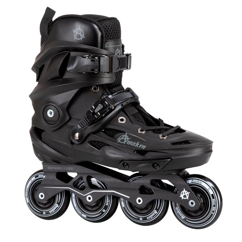 Inline Skates for All Levels - 80mm Wheels, Breathable Boot, No Brakes