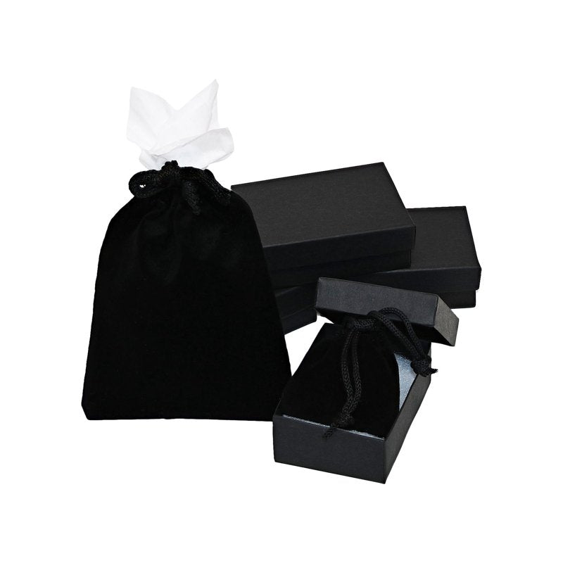 Mens Stainless Steel Cross Necklace with Blue Diamond Accents and Chain