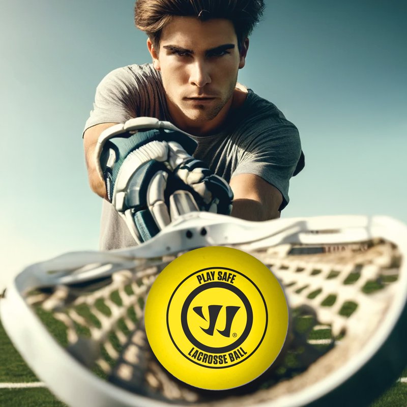 30-Inch Lacrosse Stick and Ball Set for Beginners & Intermediate Players