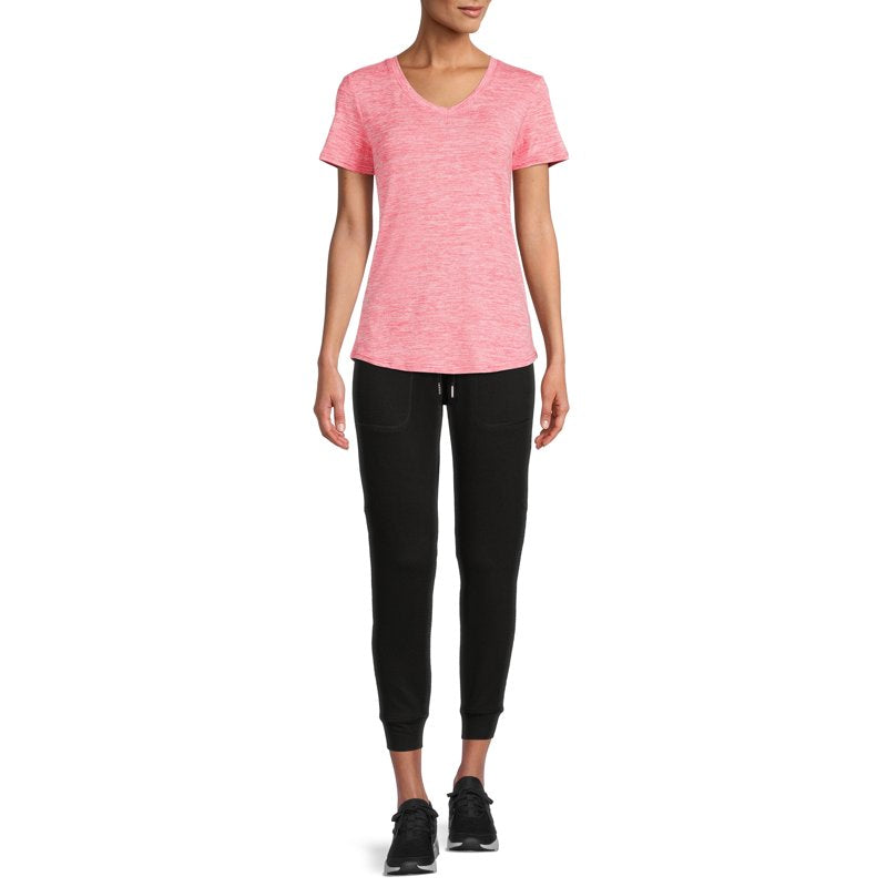 Women’s Mesh Joggers - Tapered Fit, High-Rise, Comfortable Activewear Pants