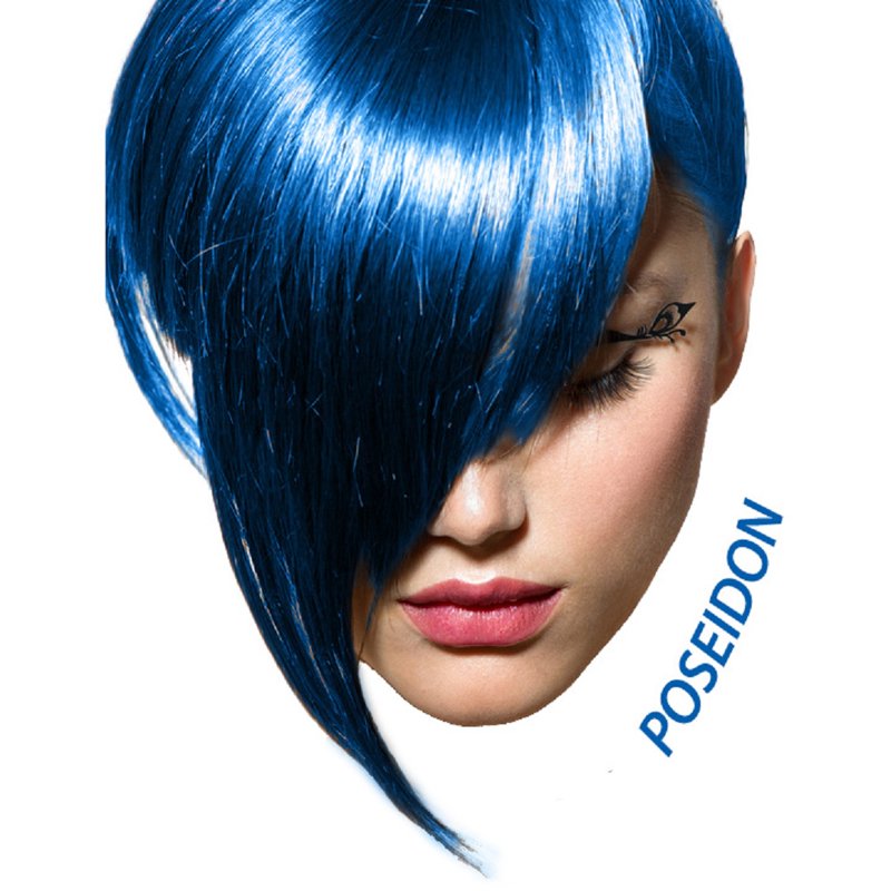Vegan Semi-Permanent Hair Color Dye - Long-Lasting Ocean Blue Shade