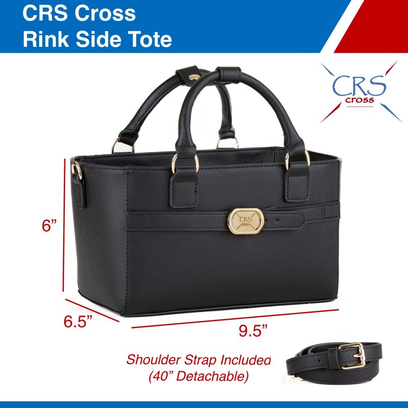 Fashionable Rink Side Tote Bag for Skating, Dance, Tennis & Sports Accessories