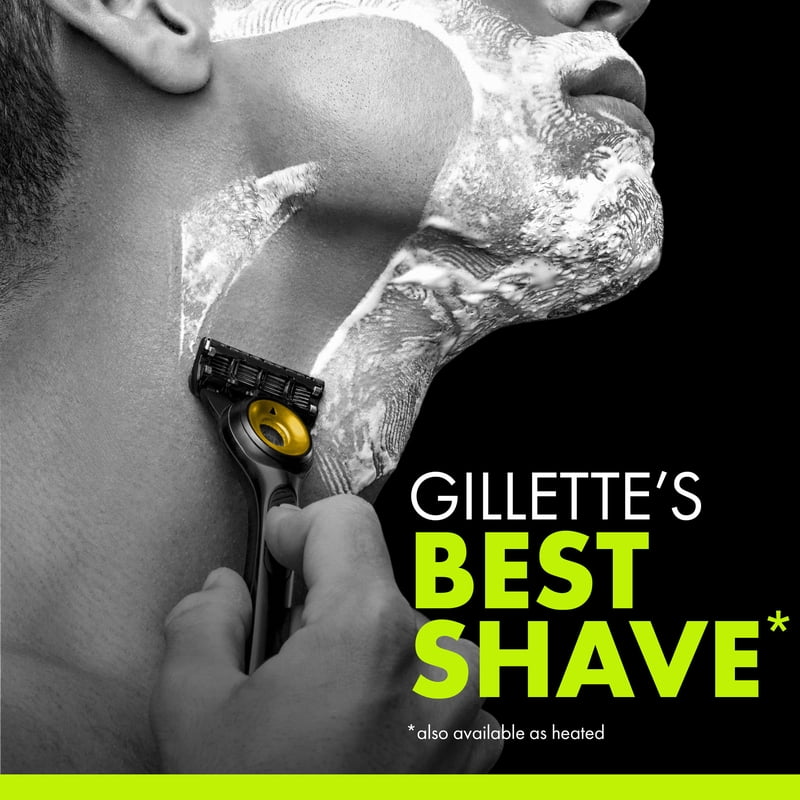Game Day Gillette Razor with Exfoliating Bar and Blade Refill