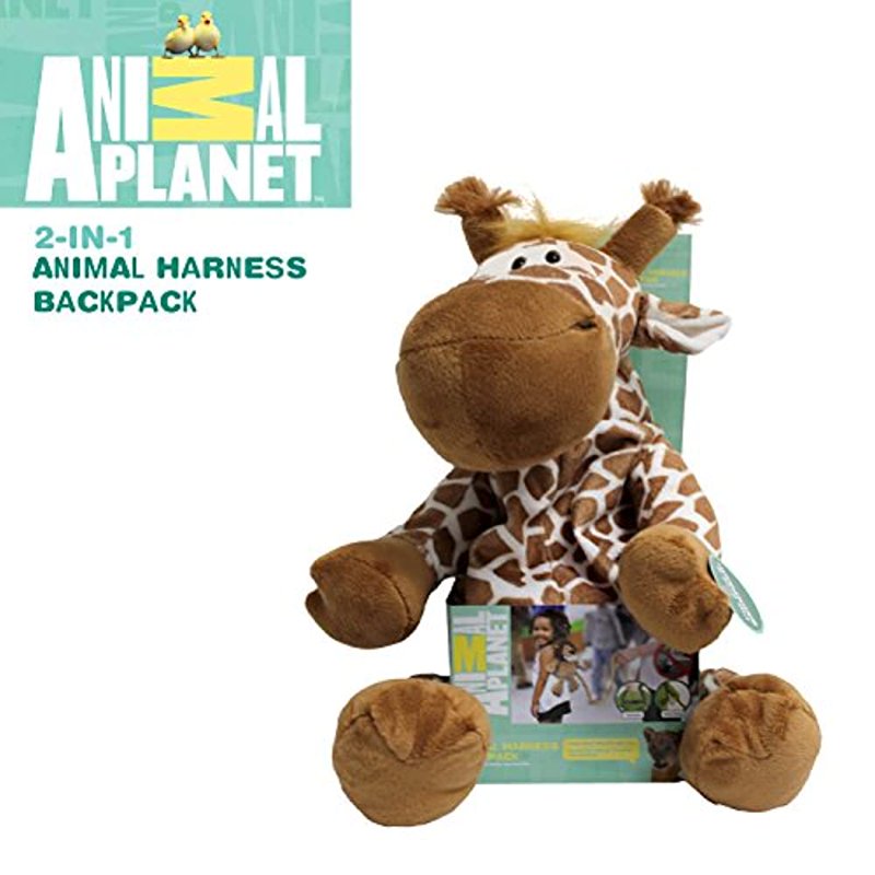Child Safety Harness Backpack - Giraffe Toddler Leash & Backpack Set