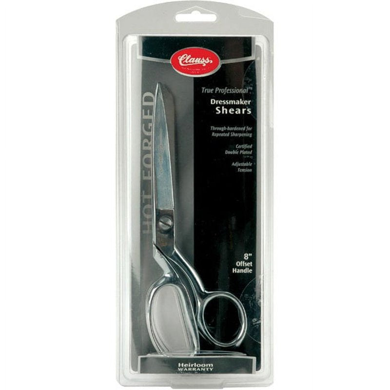 8-Inch Dressmaker Scissors with Offset Handle - Hot Forged Steel