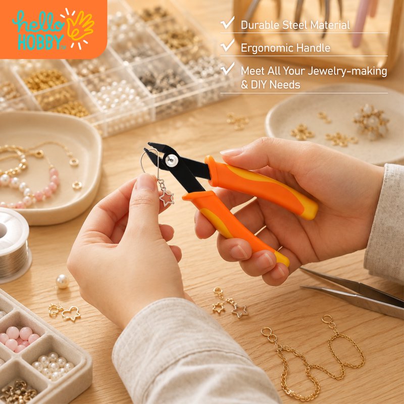 Jewelry Crimping Pliers for Beading & Crafting - Professional Tool