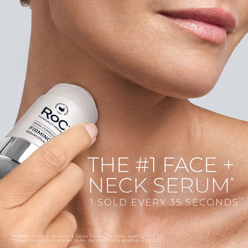 Firming Retinol Serum Stick for Face & Neck - Anti-Aging, Tightening, Fragrance-Free 1 oz