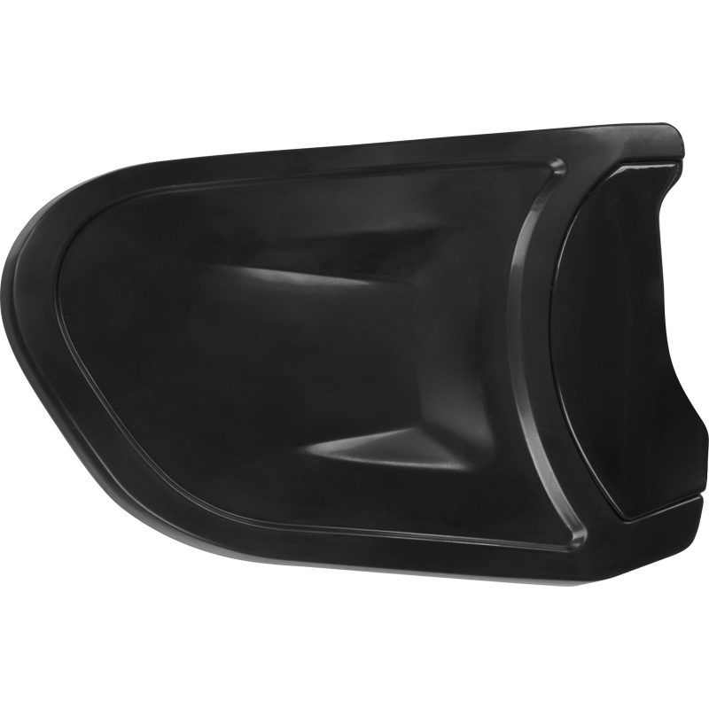 Universal Batting Helmet Extension Piece for Rawlings Helmets - Black