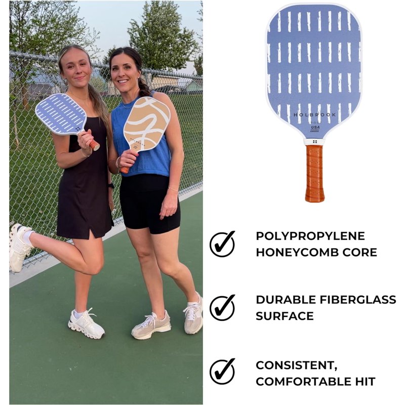 Holbrook Alta Pickleball Paddle - Sport Series USA Approved, One Size