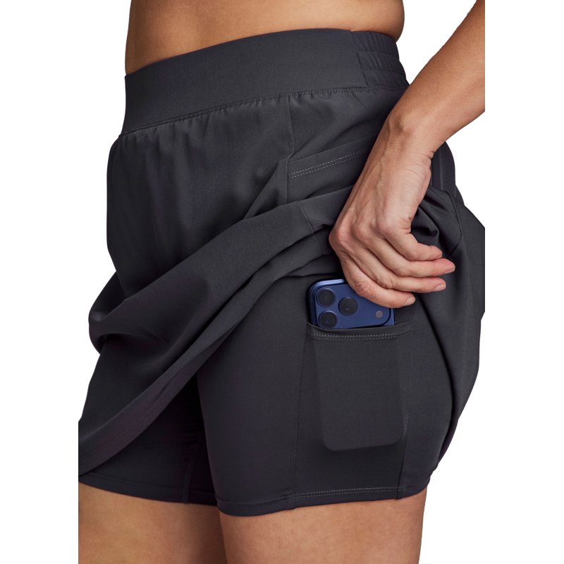 Women's Plus Size Active Skort with Pockets and Inner Bike Shorts - Lightweight, Quick-Drying Athletic Wear
