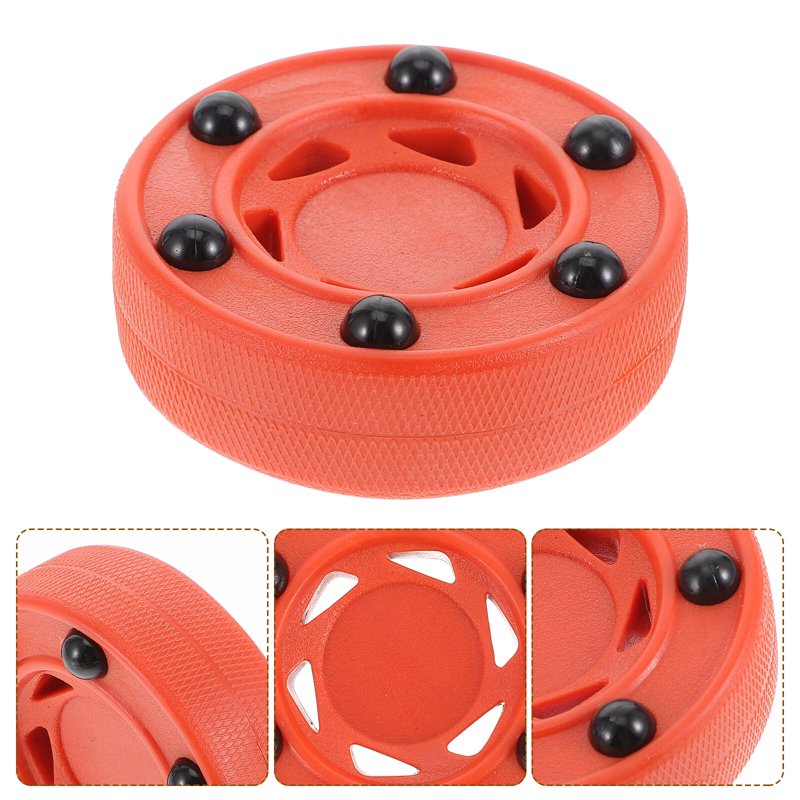 Professional Inline Hockey Puck - Durable Nylon & PVC, 7.5cm for Roller Hockey & Street Hockey