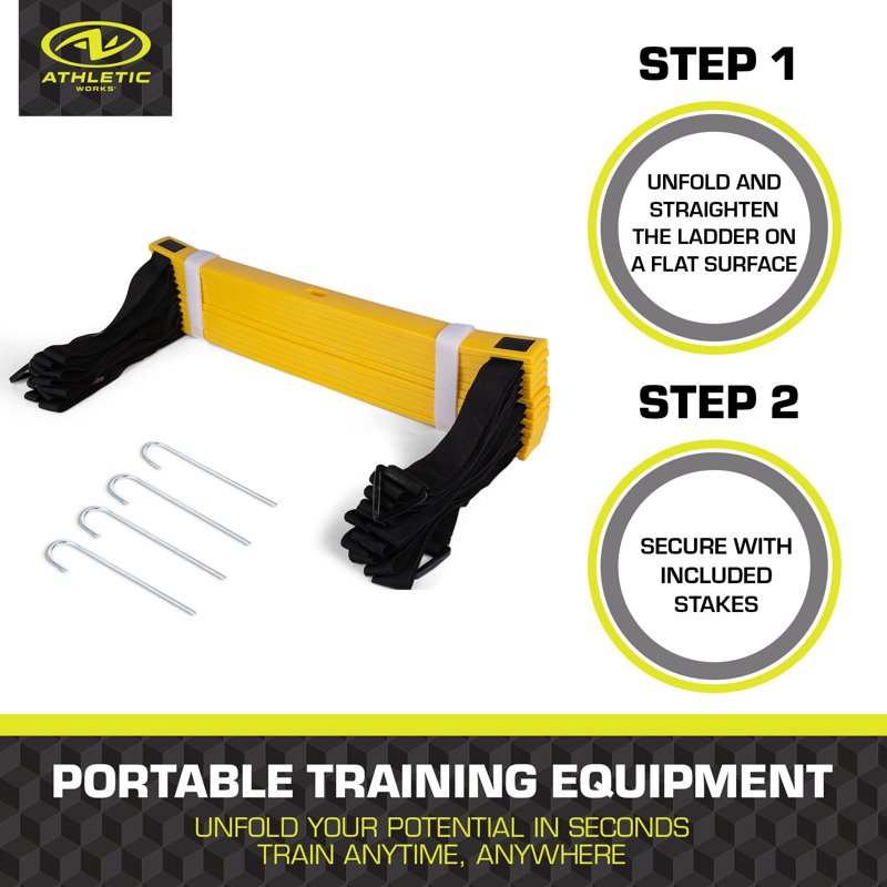 Speed Ladder Agility Training Set for Sports Performance