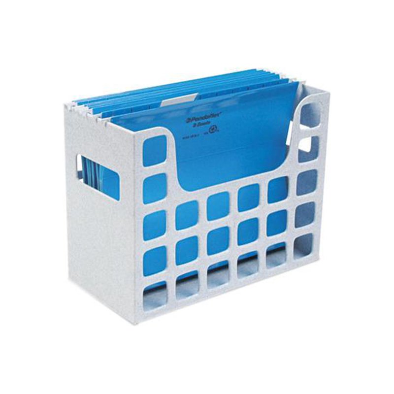 Desktop Letter Hanging File Organizer with 5 Folders - Plastic, Portable