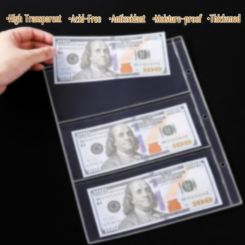 Fireproof Coin Collection Album with 396 Pockets Organizer Storage Case