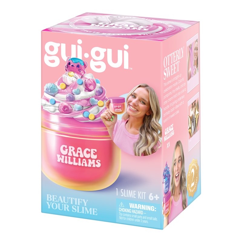 Gui Gui by Grace Williams Slime Kit with Charms & Scented Options - Ages 6+