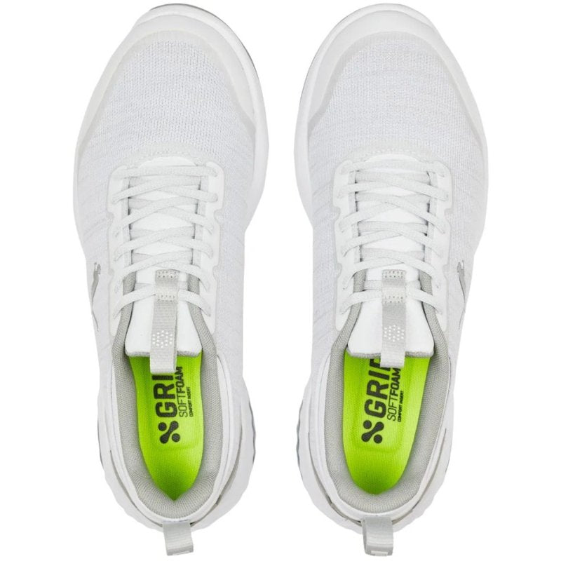 Puma Fusion Pro Golf Shoes Spikeless White/Silver - Size 11.5 M