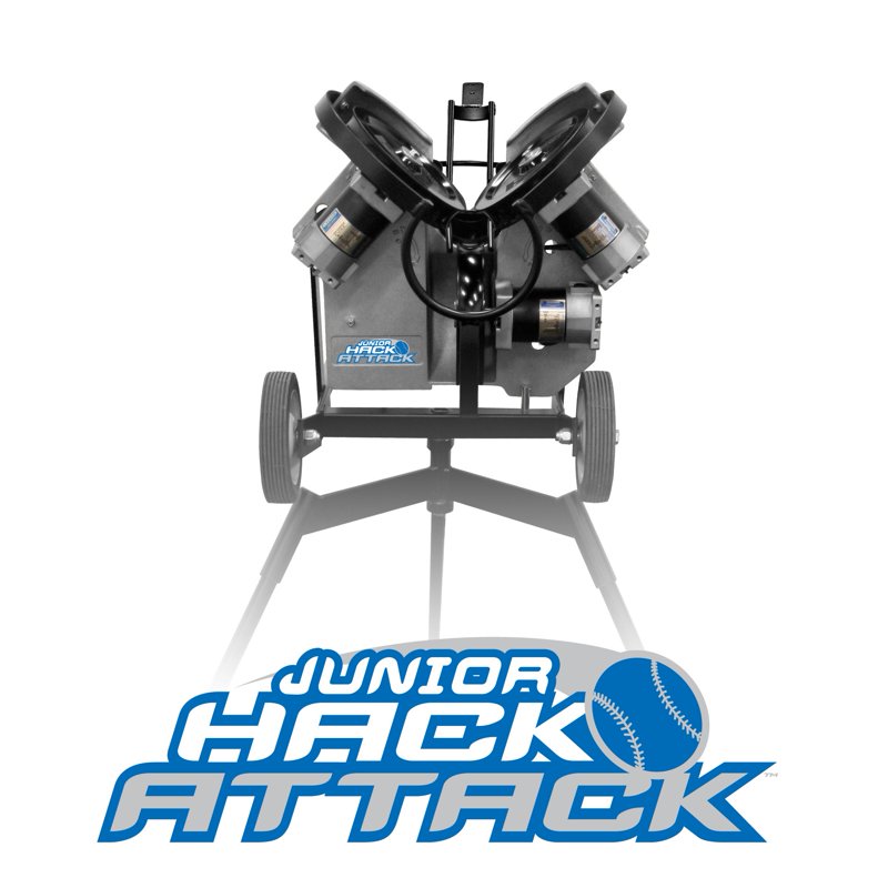 Baseball & Softball Pitching Machine with 3 Wheel Control - Sports Attack