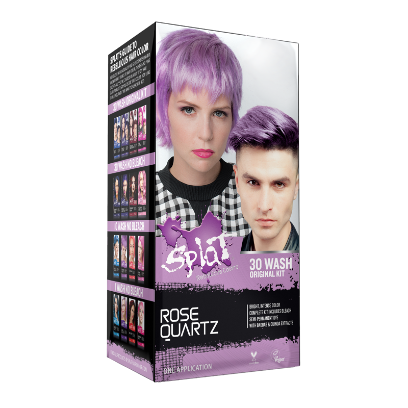 Semi-Permanent Hair Dye Kit with Bleach - Multiple Shades