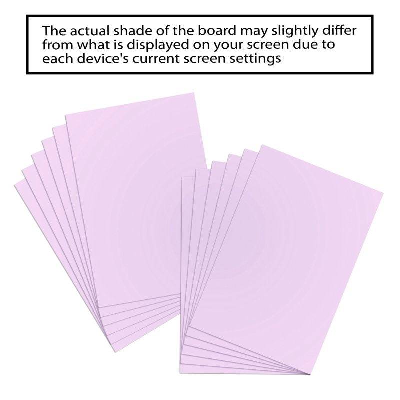 Lavender Poster Board 22x28 Inch Bulk 25 Sheets - School & Craft Display