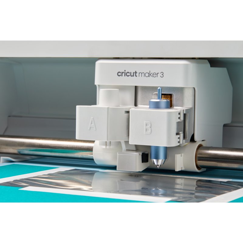 Foil Transfer Kit for Cricut Machines - Silver Sheets & Tips