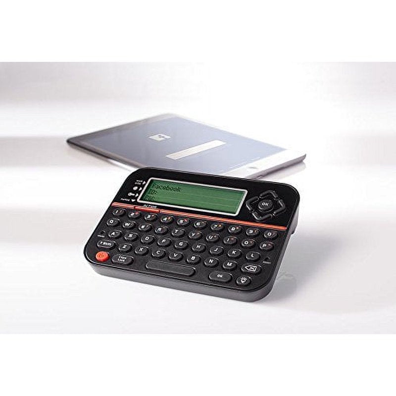 Portable Password Safe with LCD Screen and Keypad - Secure Storage for 400 Accounts