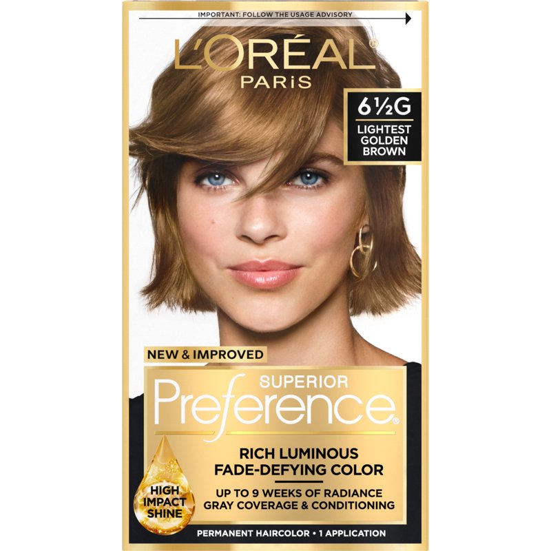 Permanent Hair Color Kit with Conditioner - Multiple Shades & Sizes