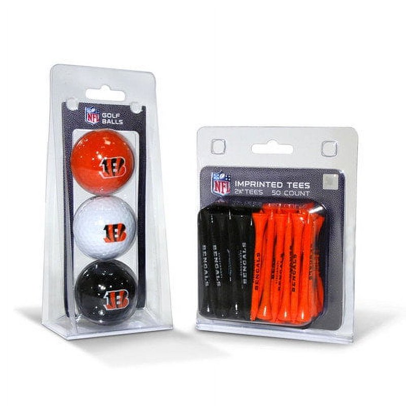 Golf Ball and Tee Set for Sports Fans - Arizona Cardinals, 3 Balls & 50 Tees
