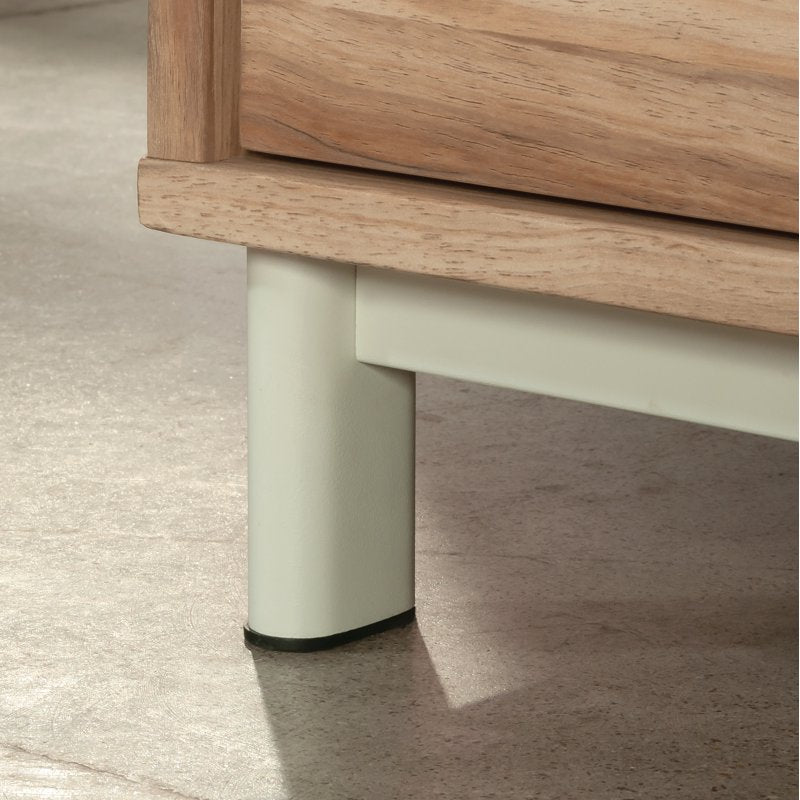 Sauder Bergen Circle 2-Drawer Lateral File Cabinet - Kiln Acacia Finish