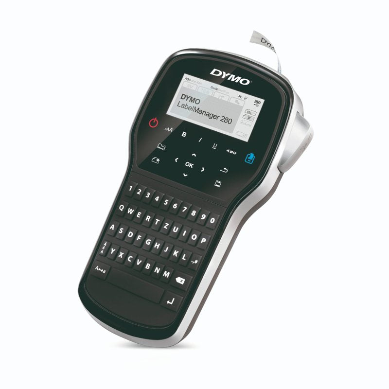 Portable Label Maker with QWERTY Keyboard & PC/Mac Connectivity - Rechargeable