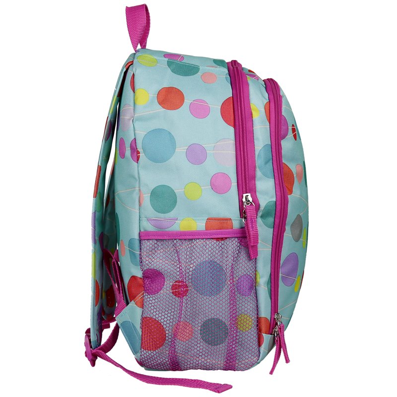 Kids Confetti Pattern Backpack for Travel and School