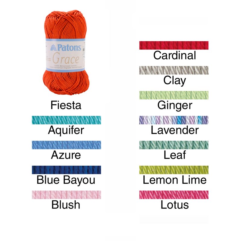 Mercerized Cotton Yarn for Crochet & Knitting - Multiple Colors, 50g