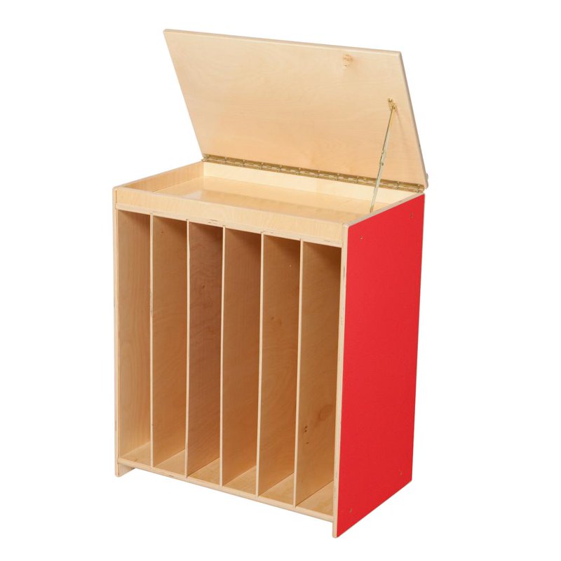 Wood Designs Big Book Display with Markerboard - Classroom Storage Unit