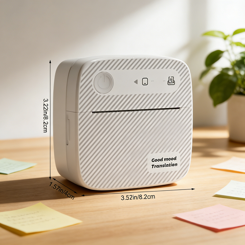 Wireless Thermal Shipping Label Printer Portable for Home Office Warehouse