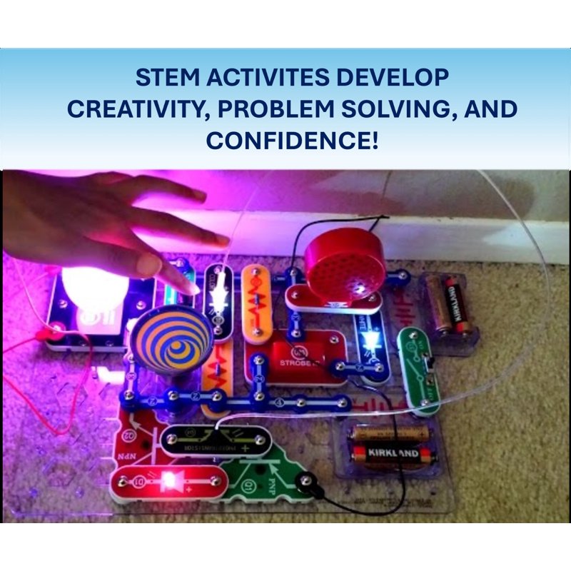Electronic Science Kit for Kids - 175 Projects STEM Educational Toys with Light Show