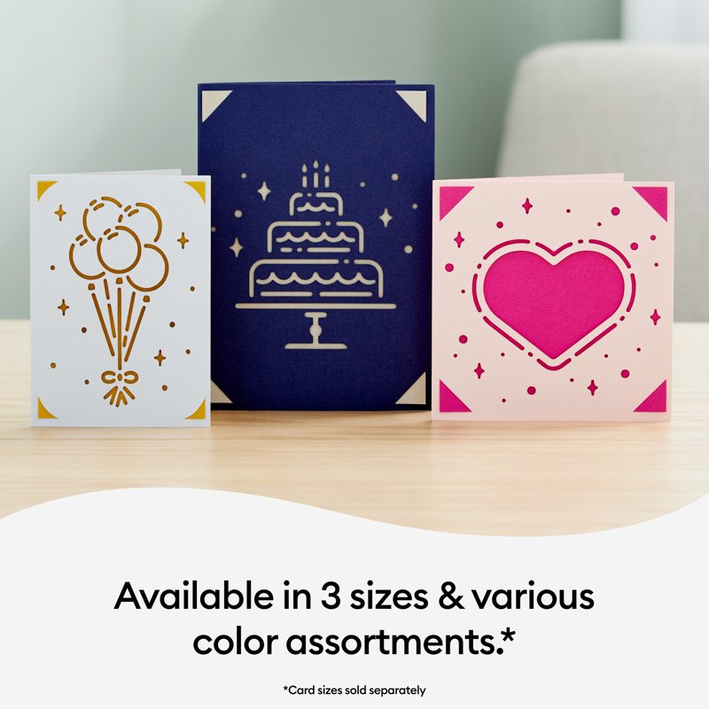 Cricut Insert Cards & Sampler Set for Greeting Cards - 30 Pack
