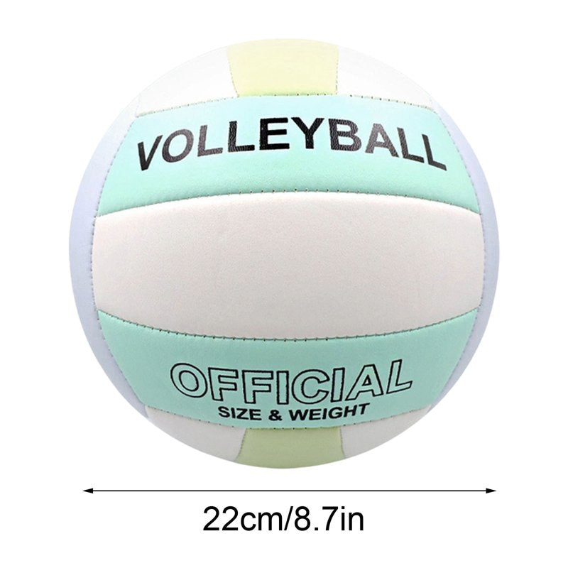 Official Size Soft Beach Volleyball for Indoor & Outdoor Play