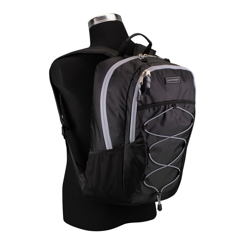 Unisex Trailblazer Backpack with Multiple Compartments and Water-Resistant Base