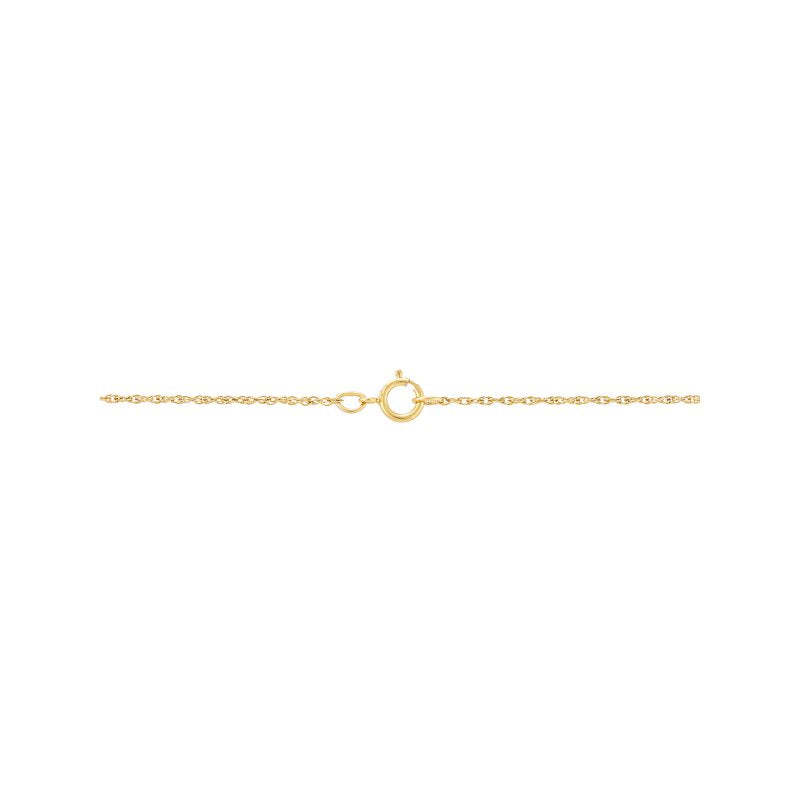 10K Gold Praying Hands Necklace with Cross Pendant, 14-Inch Gold Filled Chain
