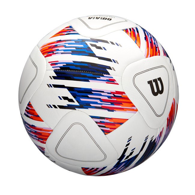 Wilson NCAA Vivido Replica Soccer Ball - 20-Panel, White (Variation 4)
